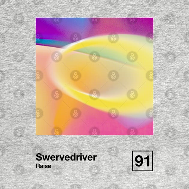 Swervedriver / Minimalist Style Graphic Artwork Design by saudade